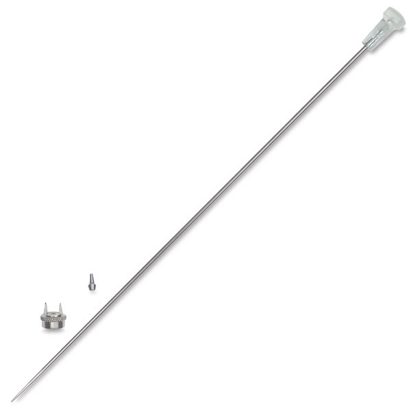 Badger Sotar 2020 Airbrush Needle and Nozzle Conversion Kit - Components of Heavy Kit
