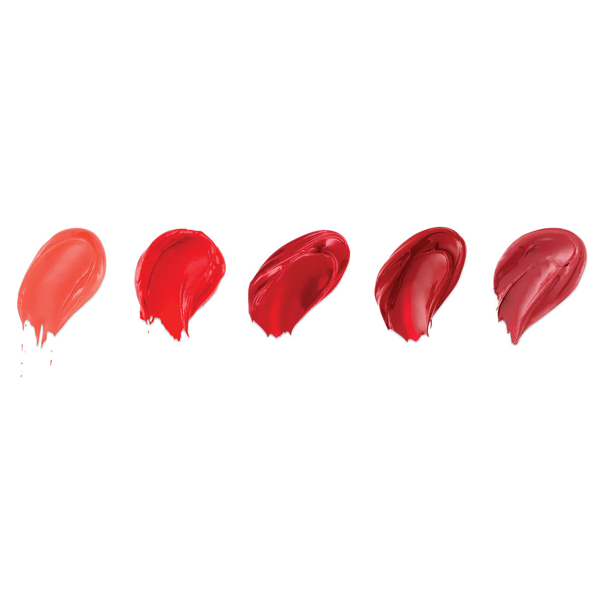 Graftobian Lip Palettes - Swatches of Red palette Colors