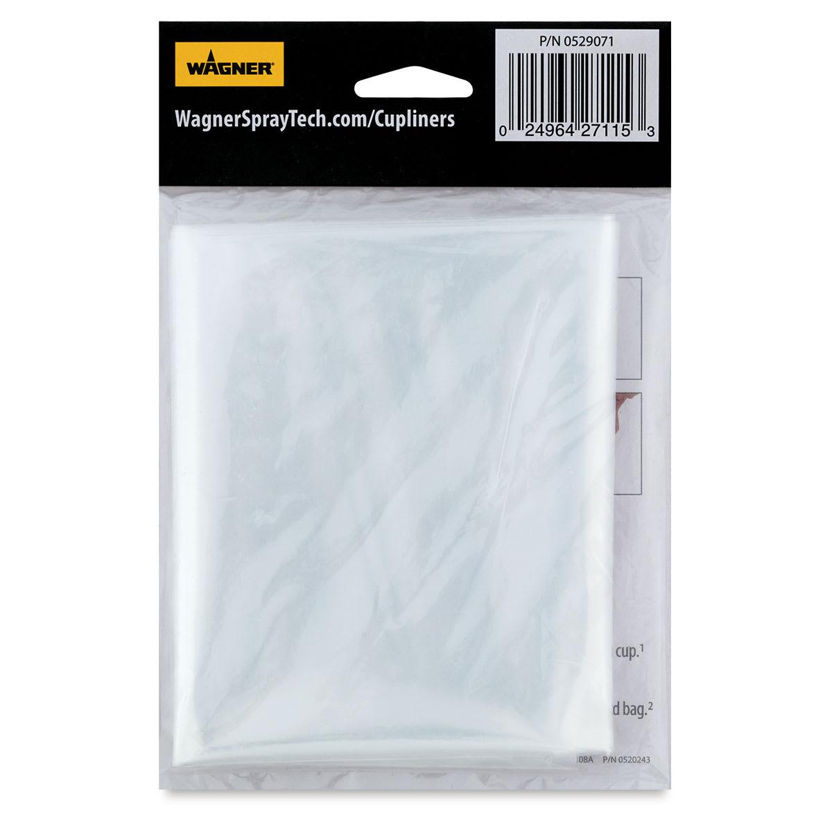 Wagner Studio Sprayer Cup Liners - Front of package