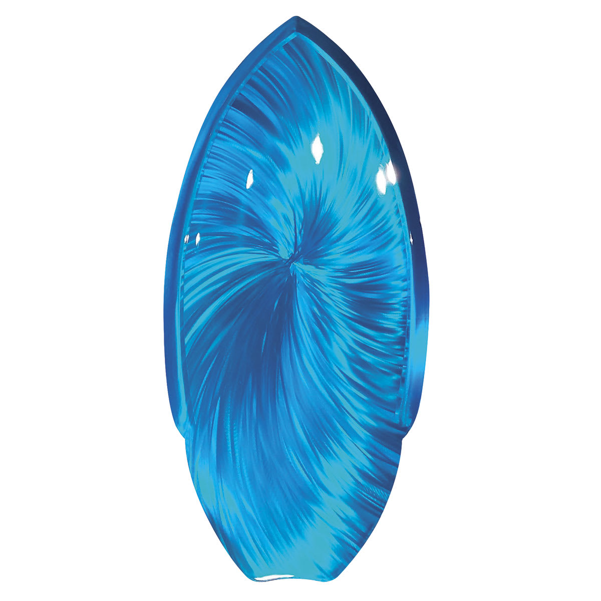 Createx Candy2o Auto Air Colors - Swatch showing Caribe Blue Auto Air Color