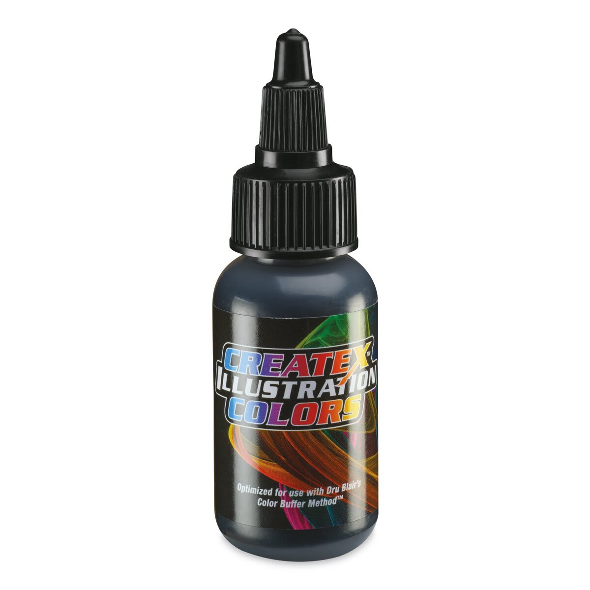 Createx Illustration Colors - Black, 1 oz
