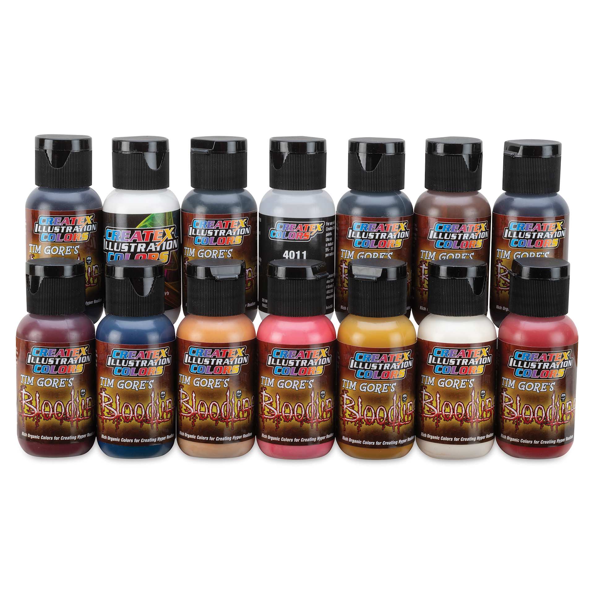 Createx Illustration Colors - Bloodline Master Set, 1 oz