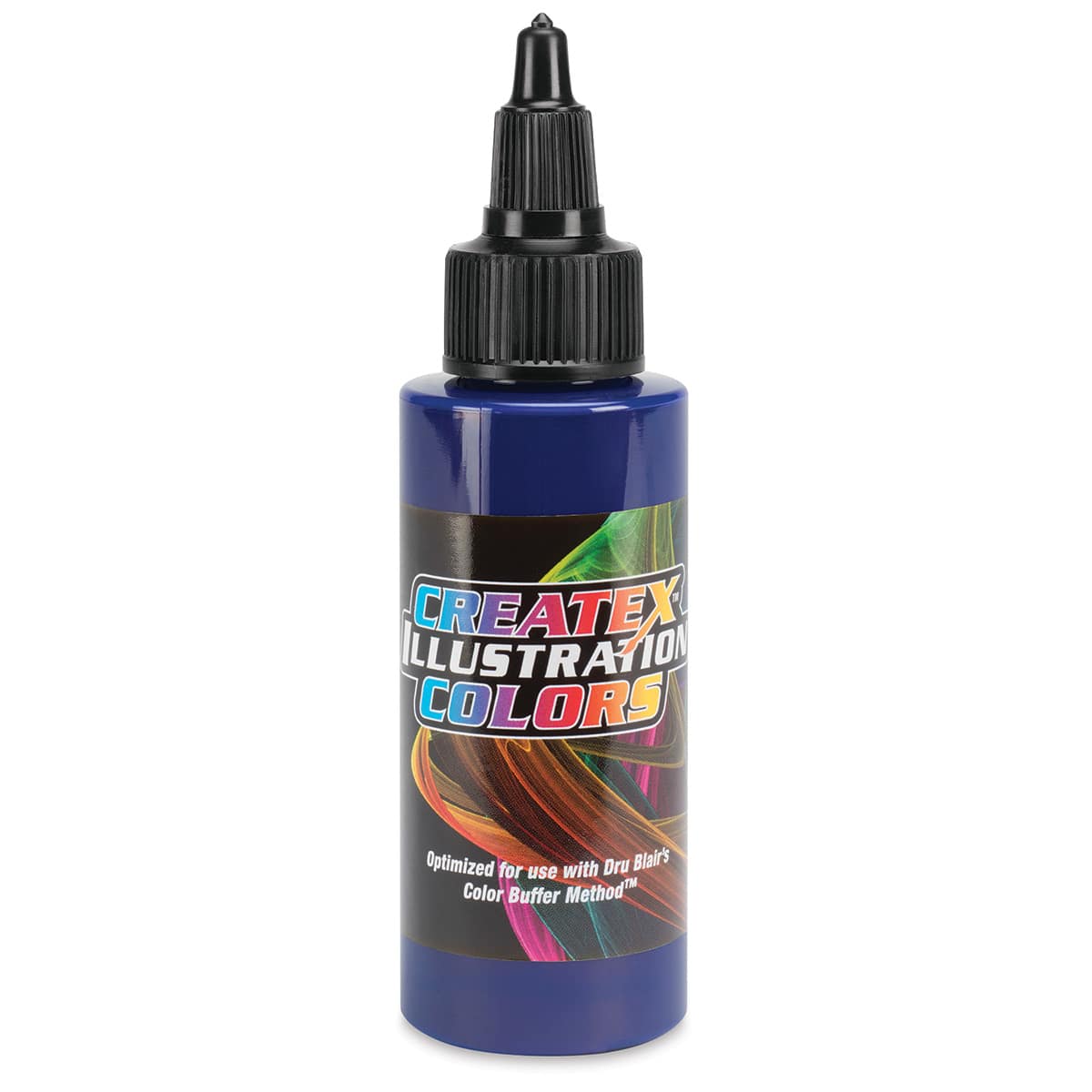 Createx Illustration Paints - Single 2 oz Cerulean Blue bottle