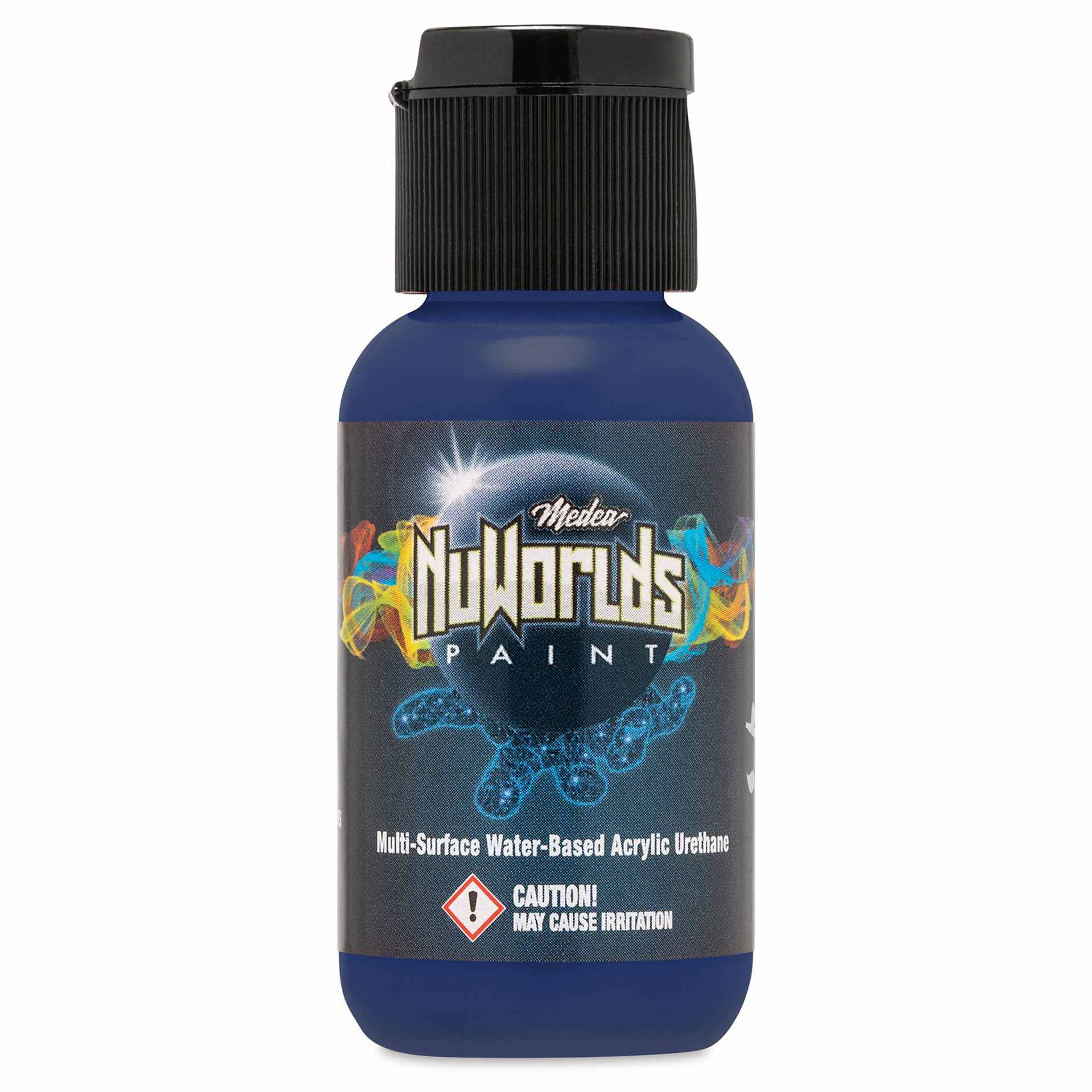 Iwata Medea NuWorlds Airbrush Paints - Opaque Dark Blue, 1 oz