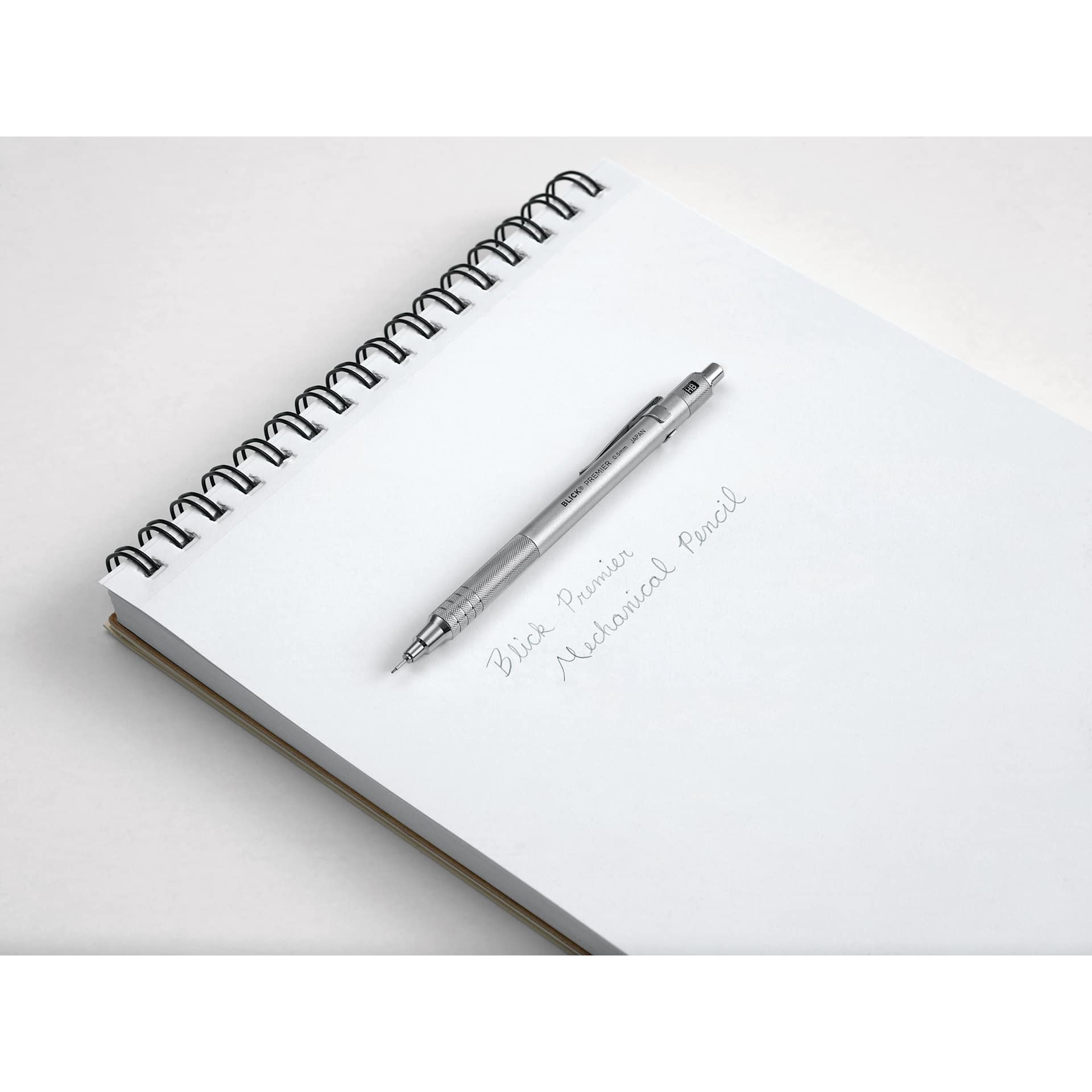 Blick Premier Mechanical Pencils, on notepad (not included)