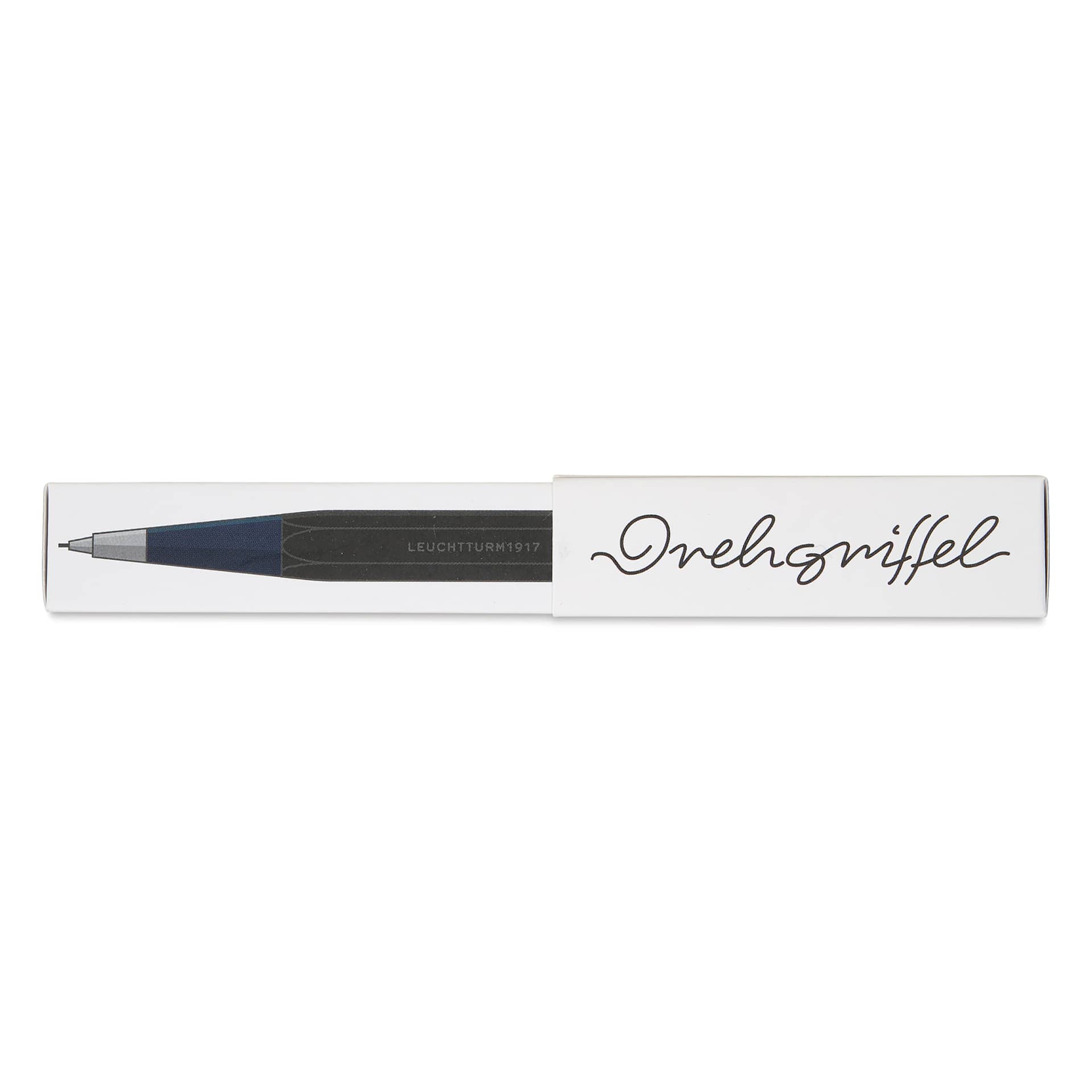Leuchtturm1917 Drehgriffel Nr. 2 Mechanical Pencil - Black, front of the packaging