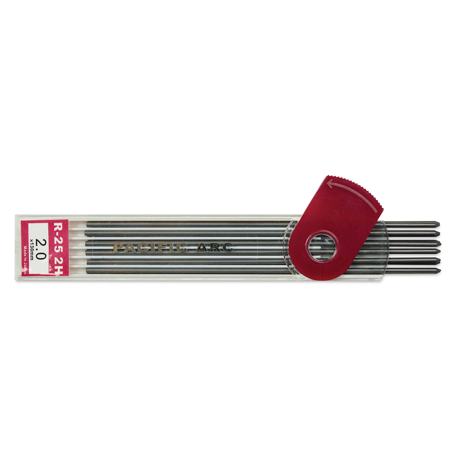 Pacific Arc Lead Refills - 2H, Pkg of 12, lead out of the packaging