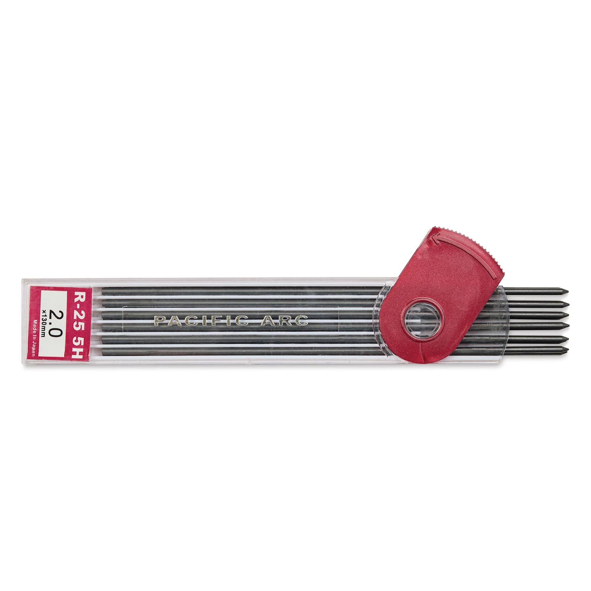 Pacific Arc Lead Refills - 5H, Pkg of 12, lead out of the packaging