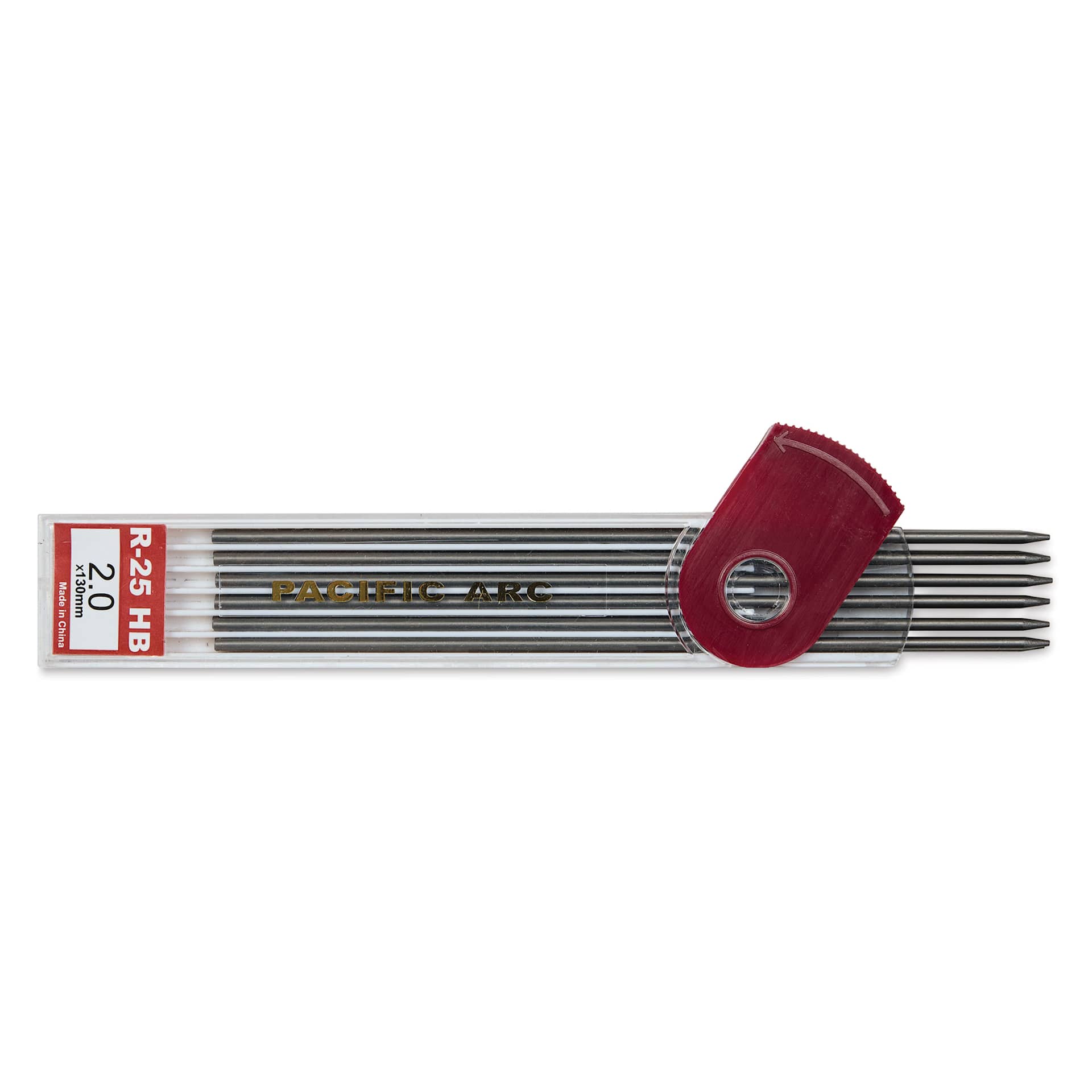Pacific Arc Lead Refills - HB, Pkg of 12, lead out of packaging