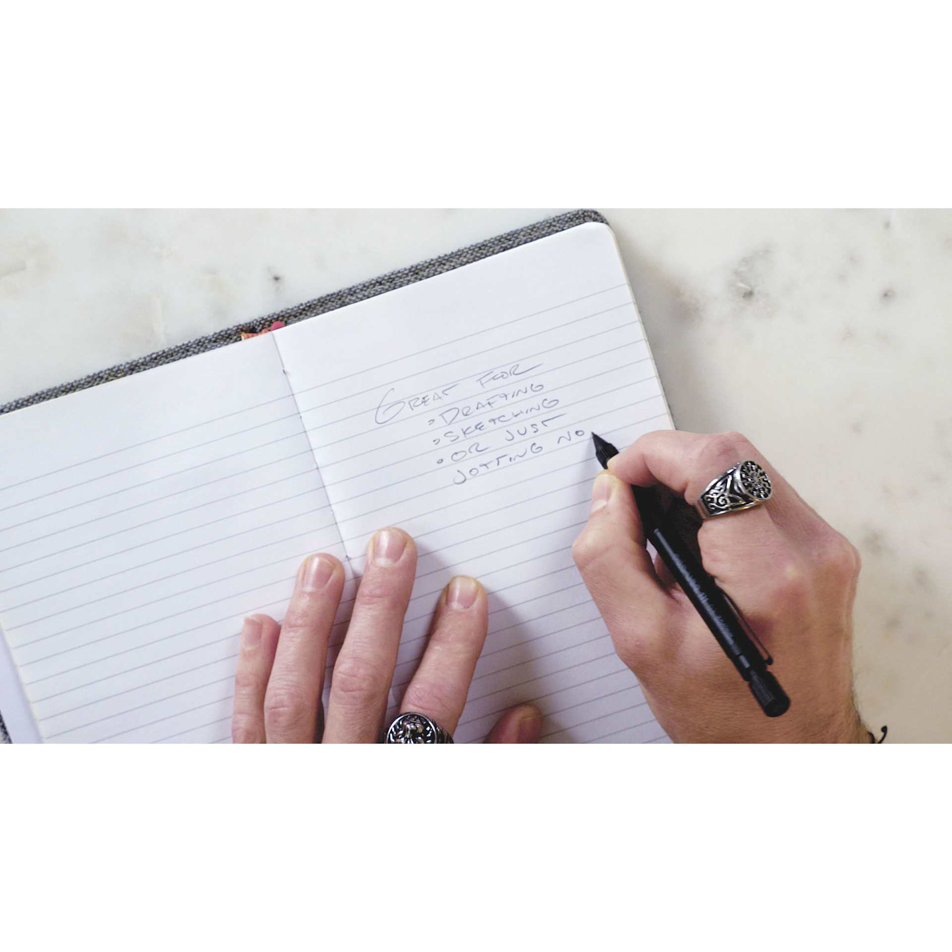 Platinum Pro-Use 171 Mechanical Pencils, in hand