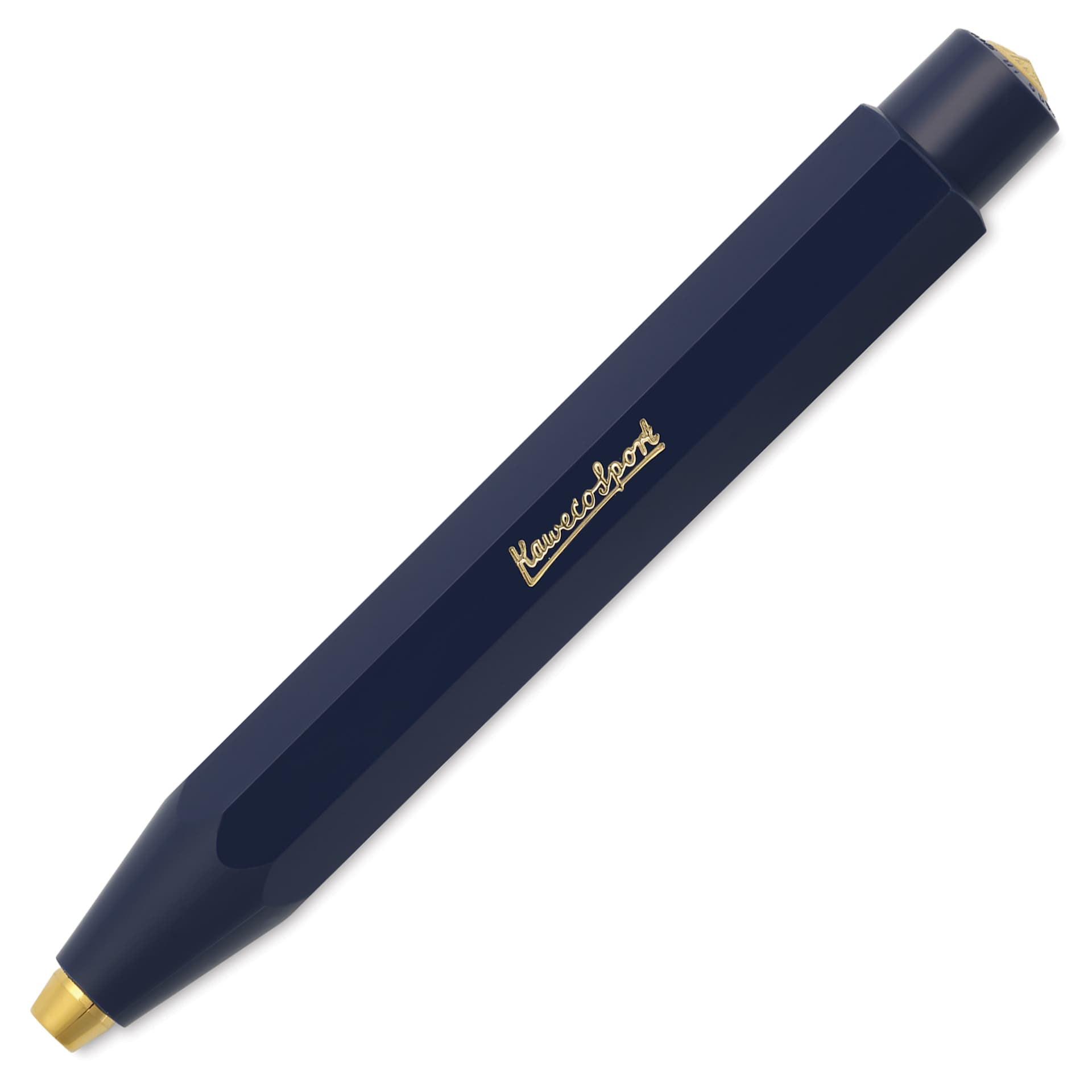 Kaweco Classic Sport Clutch Pencil - Navy - retracted