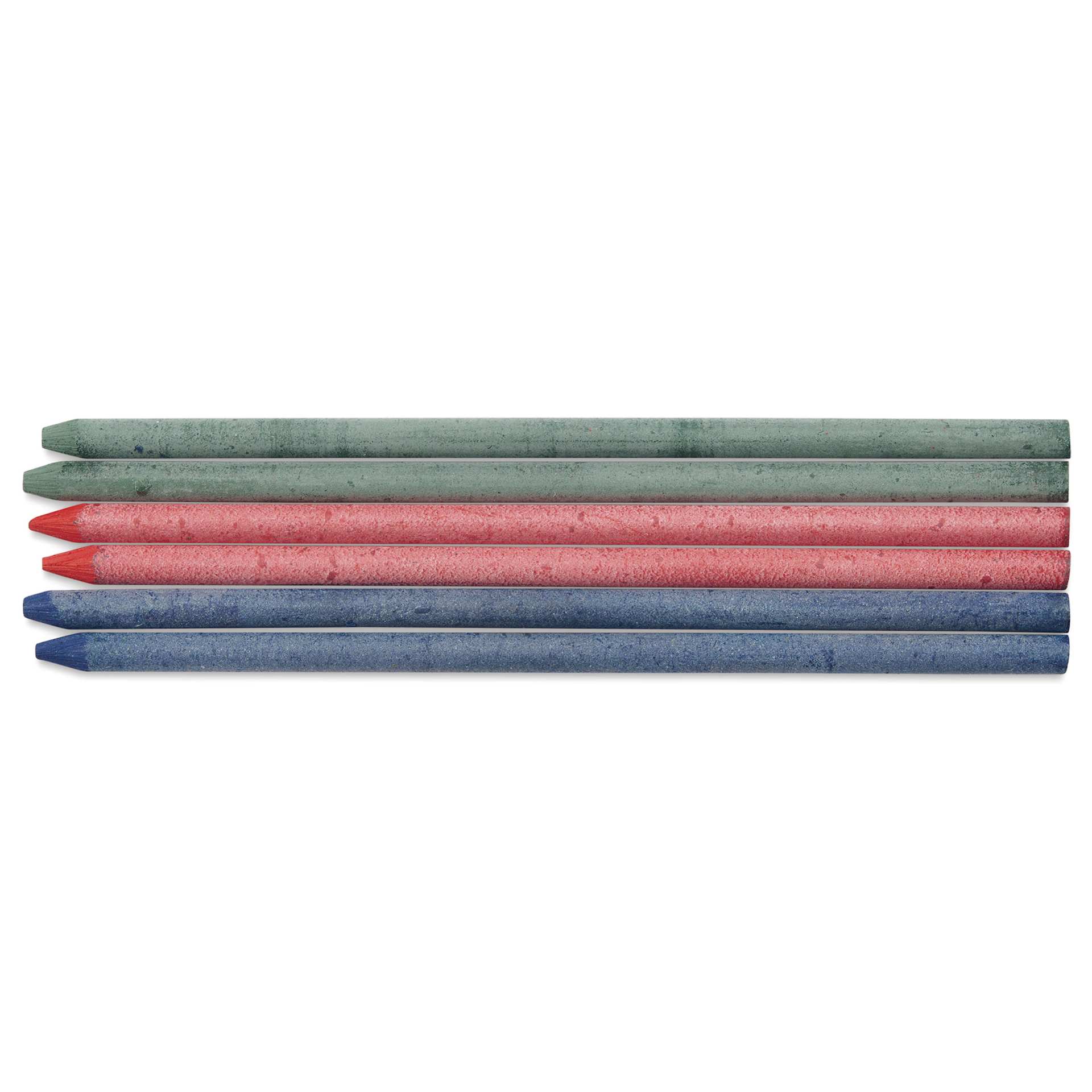 Kaweco Clutch Pencil All Purpose Lead Refills - Assorted, 3.2 mm, Pkg of 6, leads laid out
