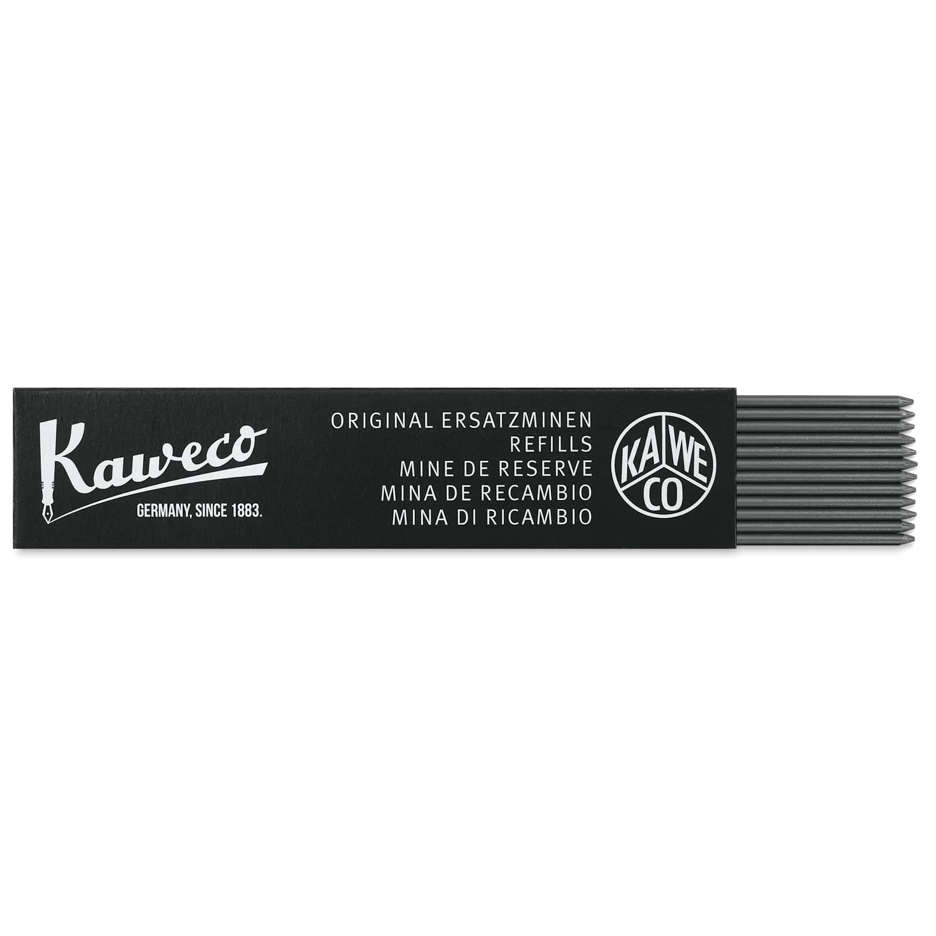Kaweco Graphite Lead Refills - 2.0 mm, HB, Pkg of 24, leads out of the packaging