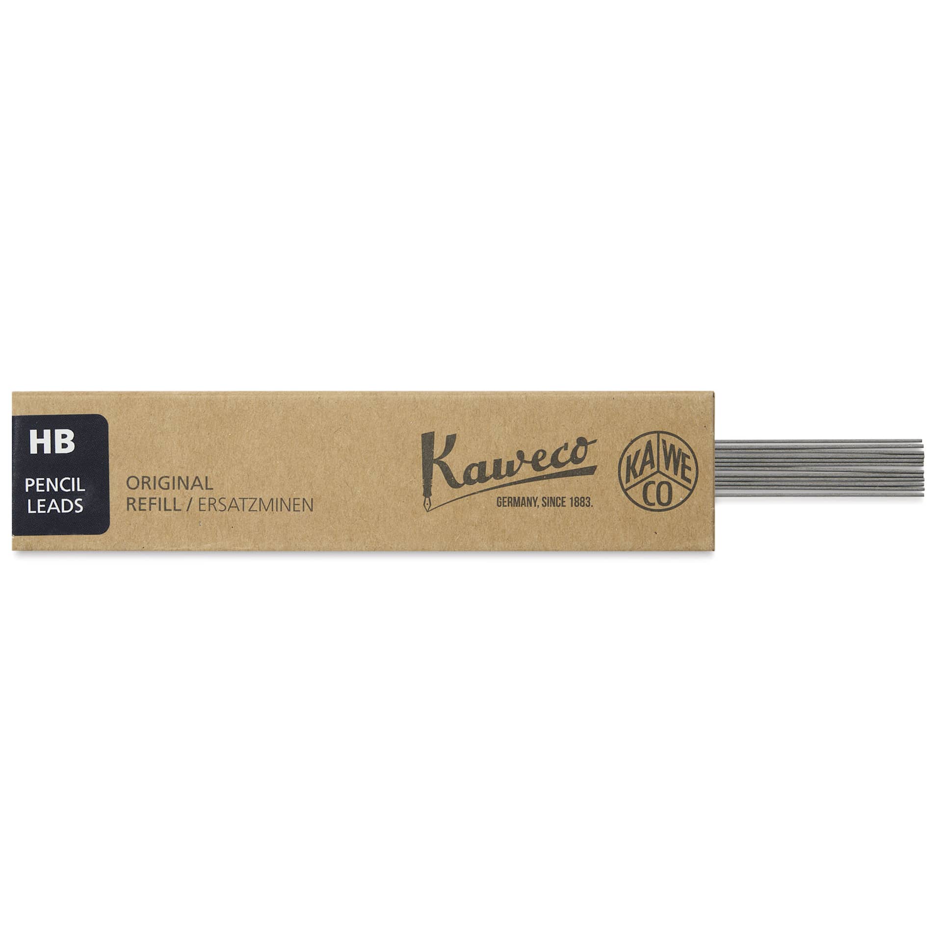 Kaweco Graphite Lead Refills - 0.3 mm, HB, Pkg of 12, leads out of the packaging 