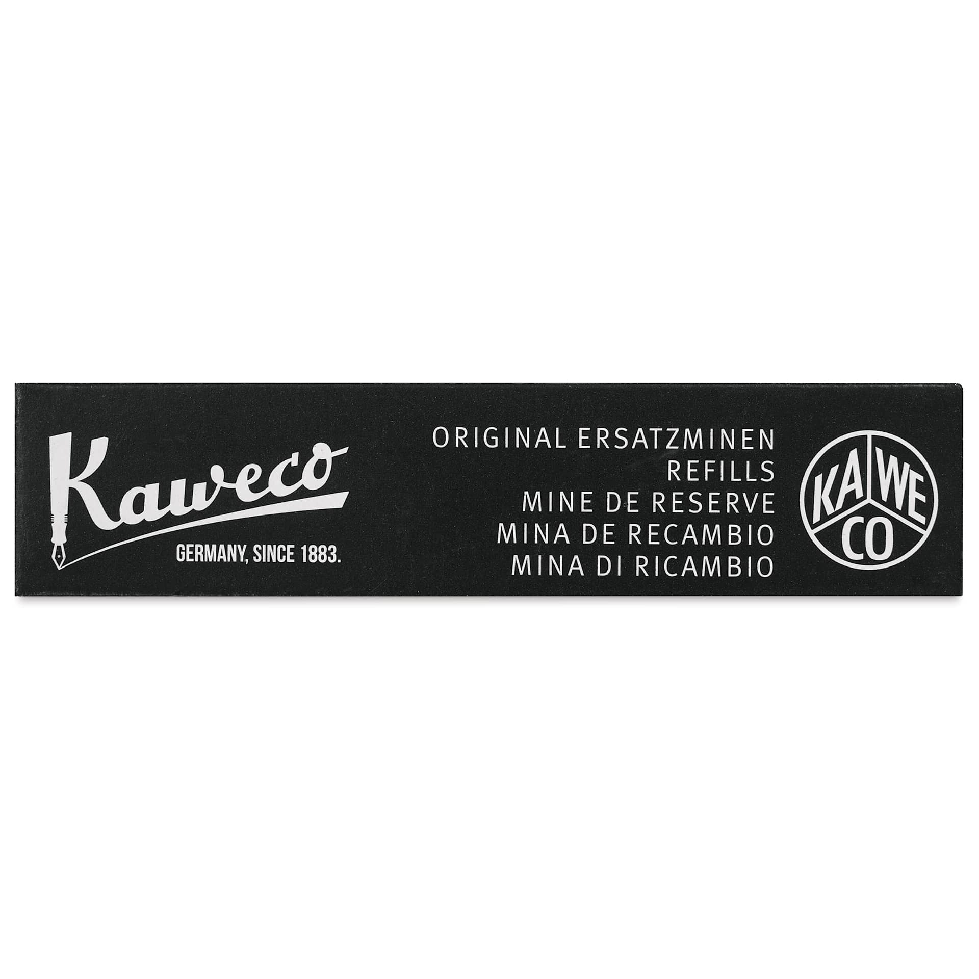 Kaweco Clutch Pencil Graphite Lead Refills - 5.6 mm, 5B, Pkg of 3, packaging