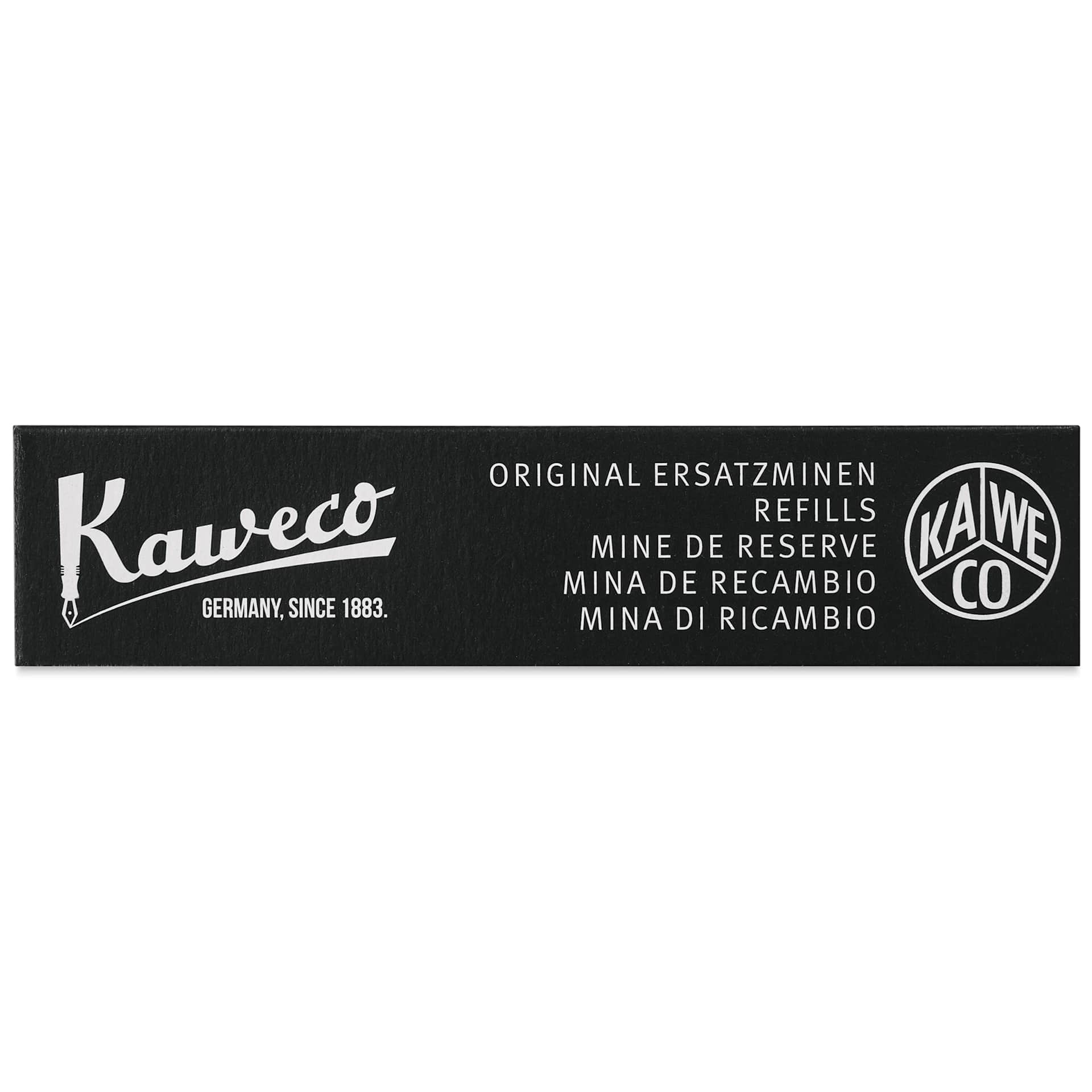 Kaweco Clutch Pencil Graphite Lead Refills - 3.2 mm, 5B, Pkg of 6, packaging
