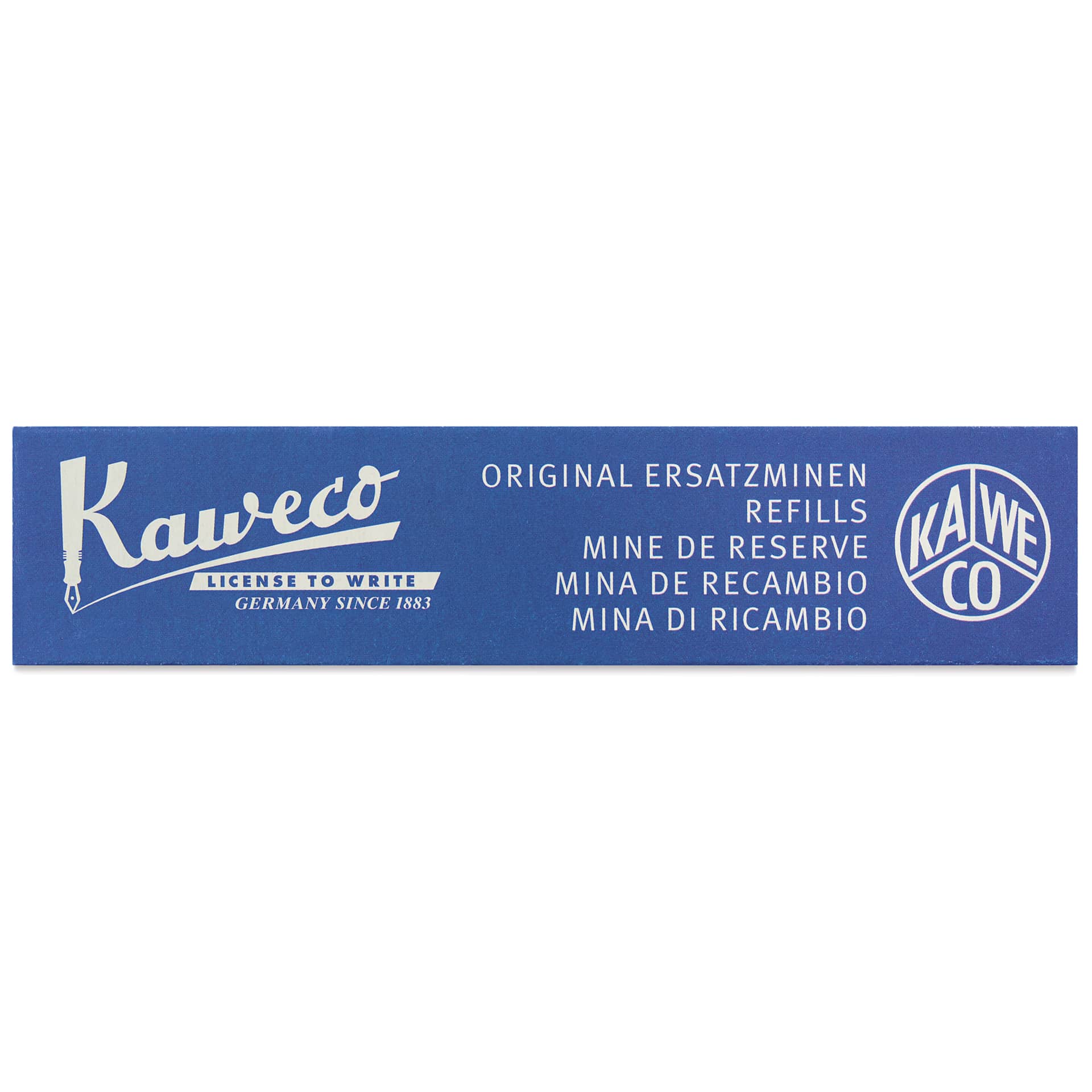 Kaweco Clutch Pencil All Purpose Lead Refills - Blue, 5.6 mm, Pkg of 3, packaging