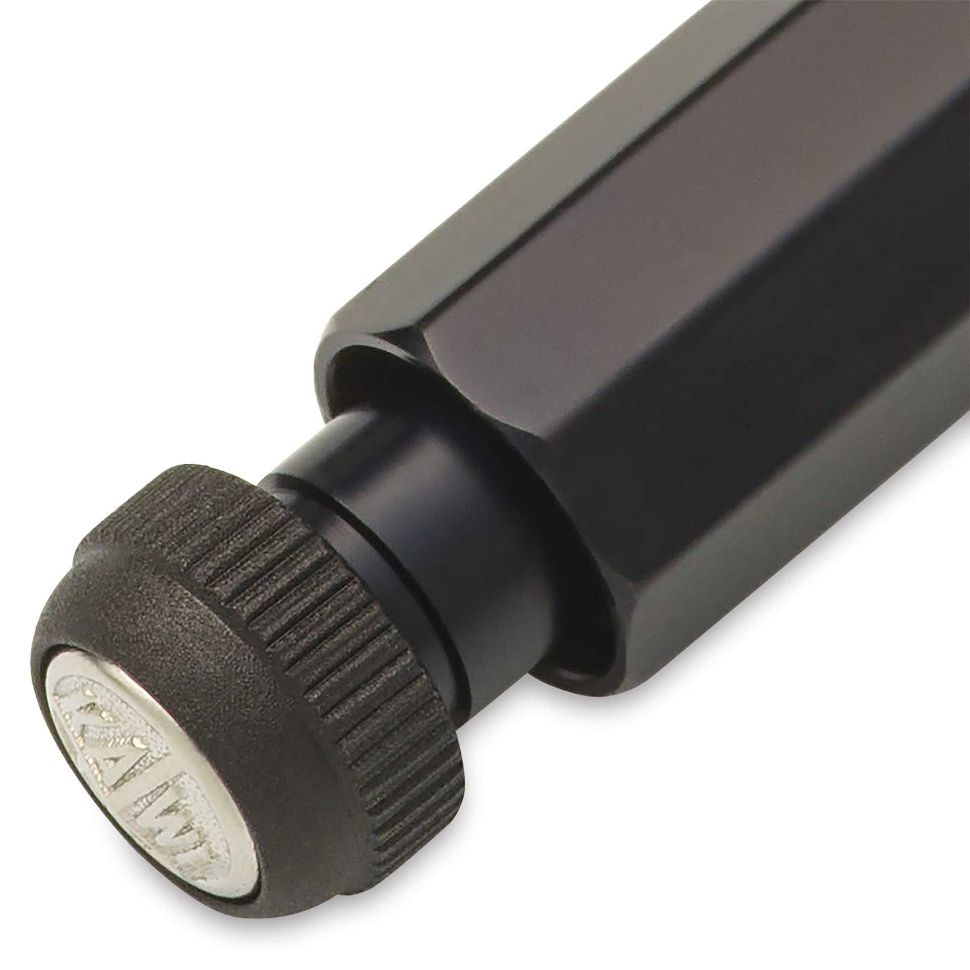 Kaweco Special Mechanical Pencil - Black, 0.5 mm, close-up of the button