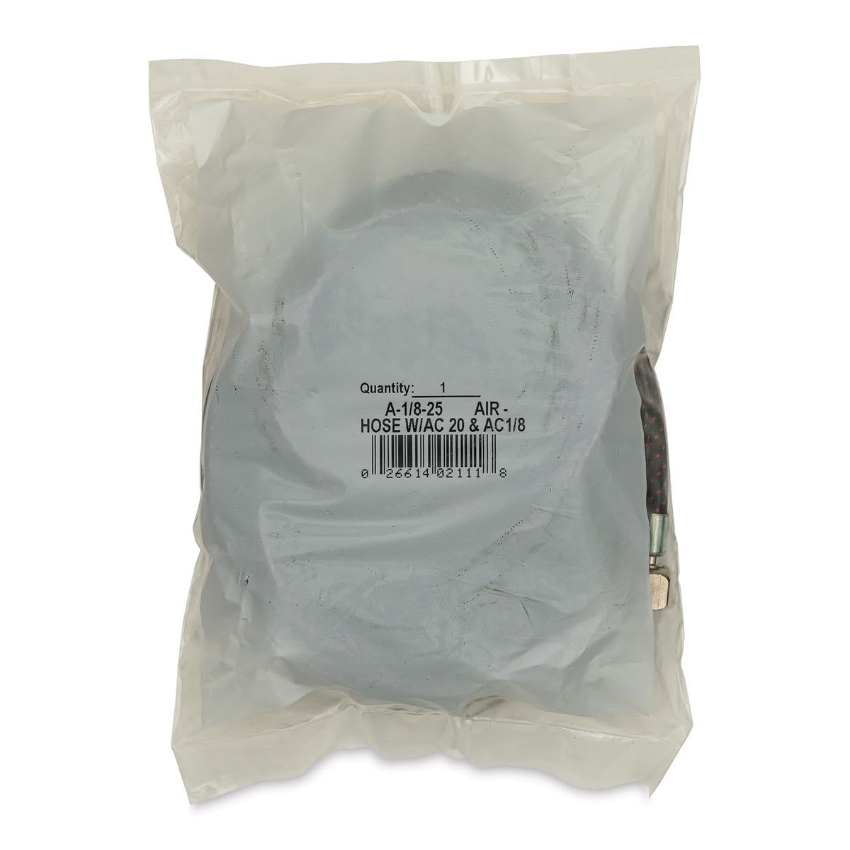 Paasche Braided Air Hose - 25 ft - front of packaging