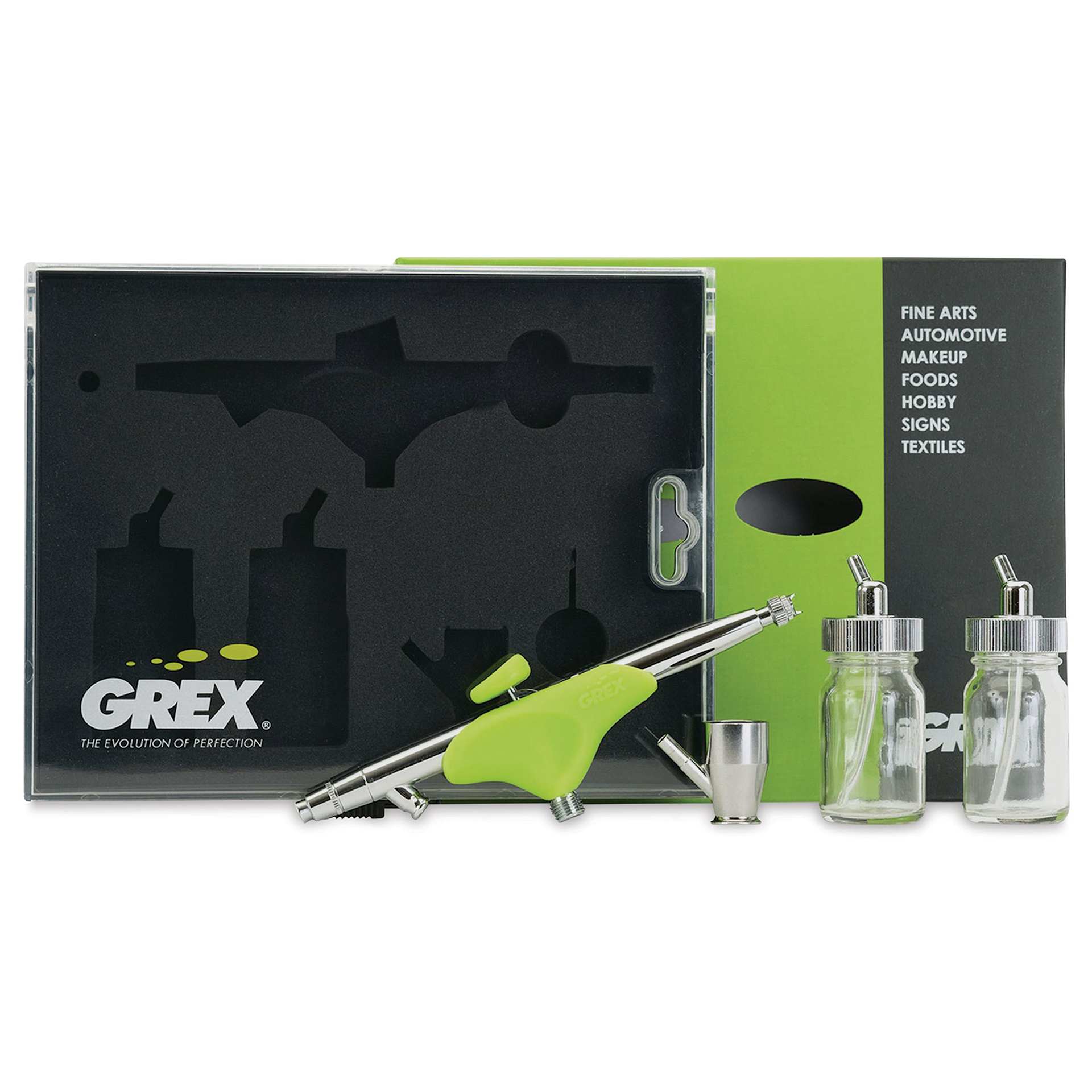 Grex Genesis Ergonomic Airbrush- 0.5 mm Tip, Bottom Feed (Airbrush with package)