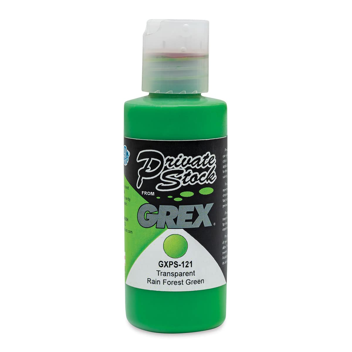 Grex Private Stock Airbrush Transparent Rain Forest Green, 2 oz