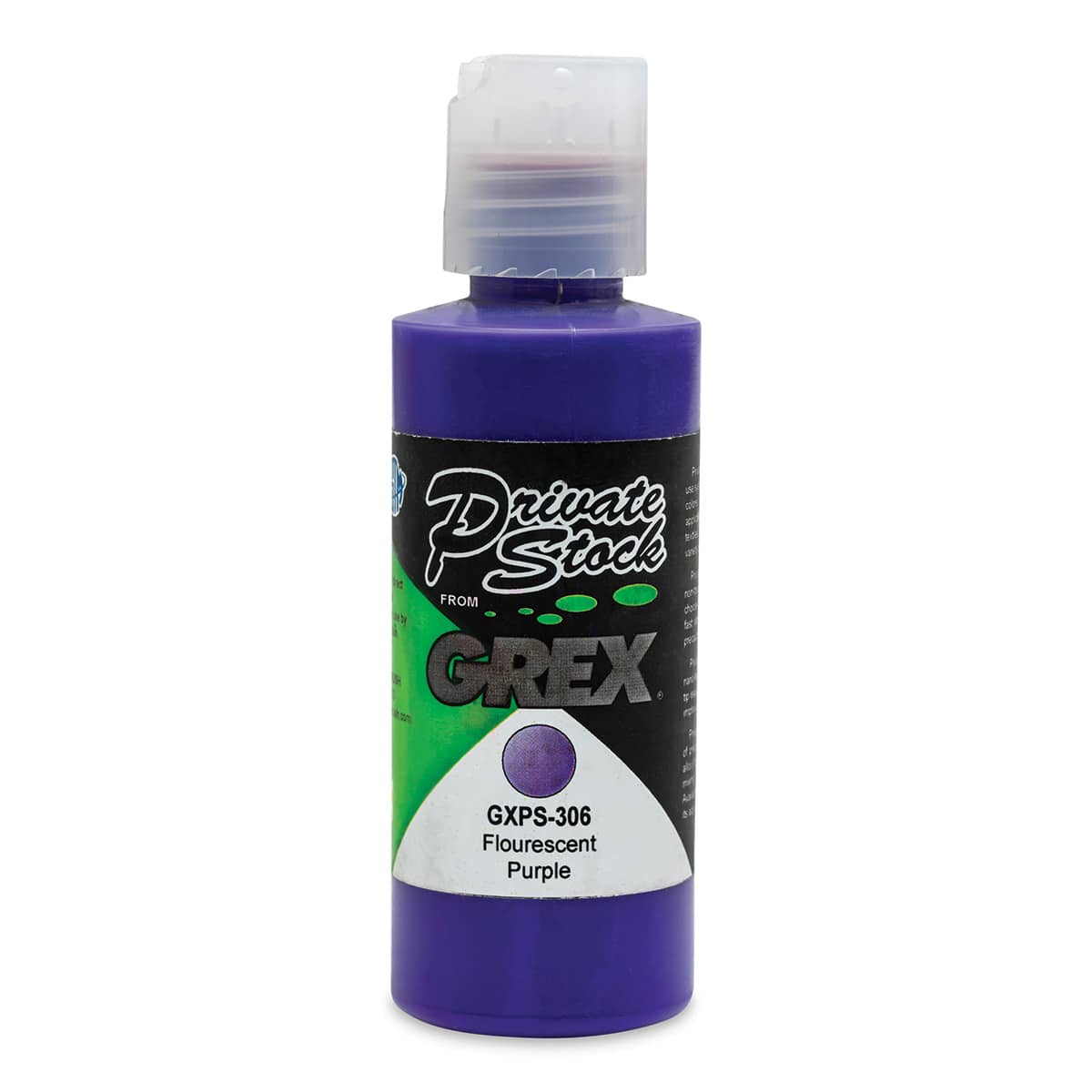 Grex Private Stock Airbrush Color - Fluorescent Purple, 2 oz