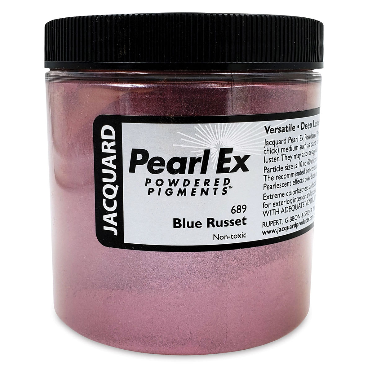 Jacquard Pearl-Ex Pigment - 4 oz, Blue Russet, Jar