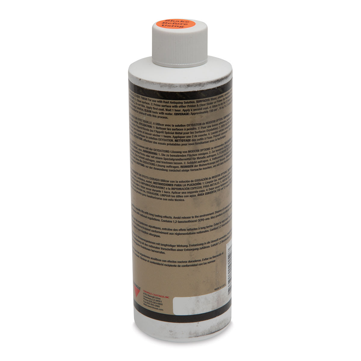 Instant Iron and Instant Rust - 8 oz, Instant Iron - side