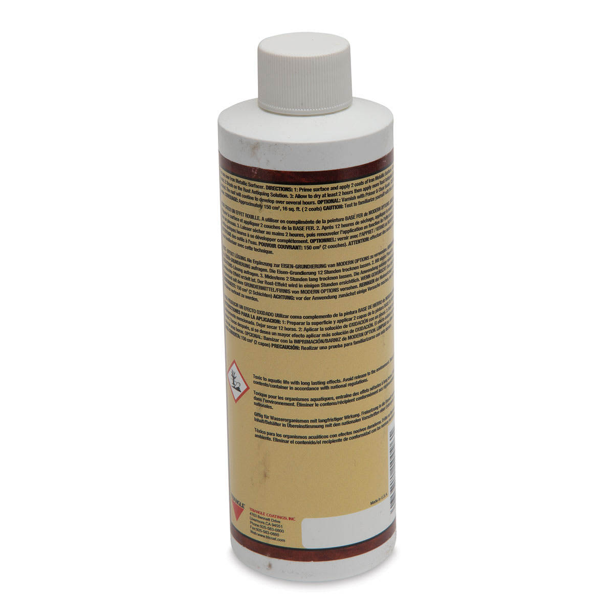Instant Iron and Instant Rust - 8 oz, Instant Rust - angled view