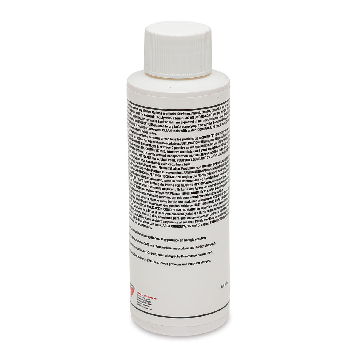 Primo Primer and Sealer - Primer and Clear Sealer, 4 oz - back