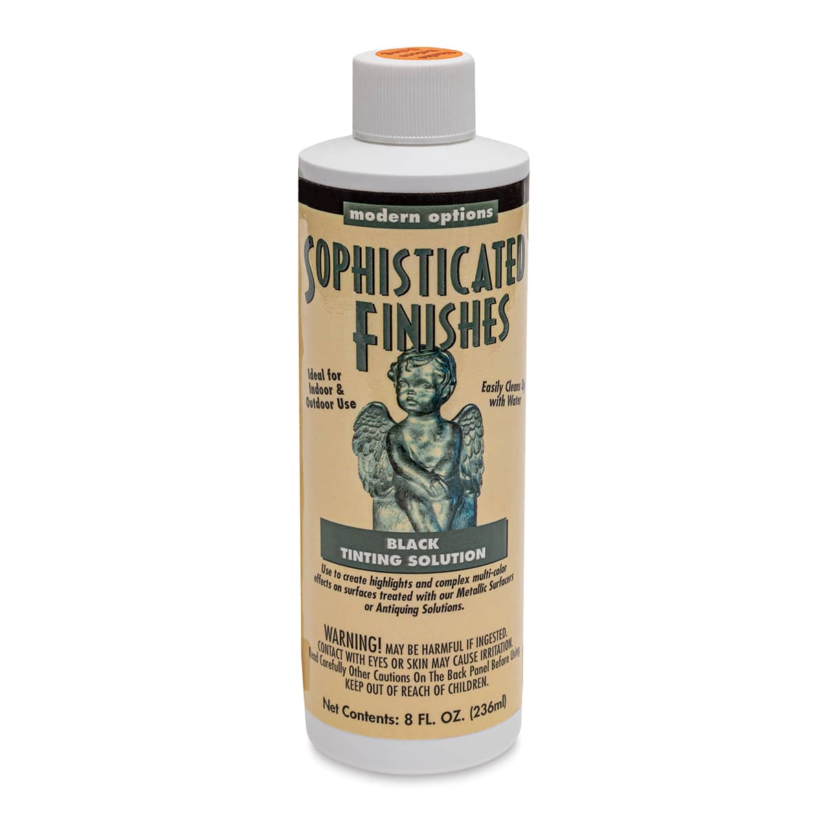 Patina Finish - 8 oz, Patina Black Tinting Solution - front