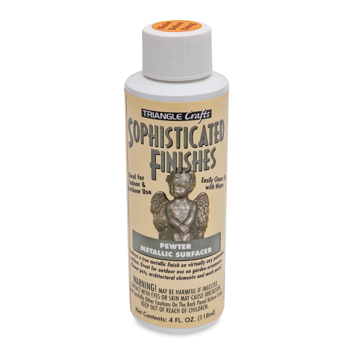 Metallic Surfacer Solution - 4 oz, Pewter - front