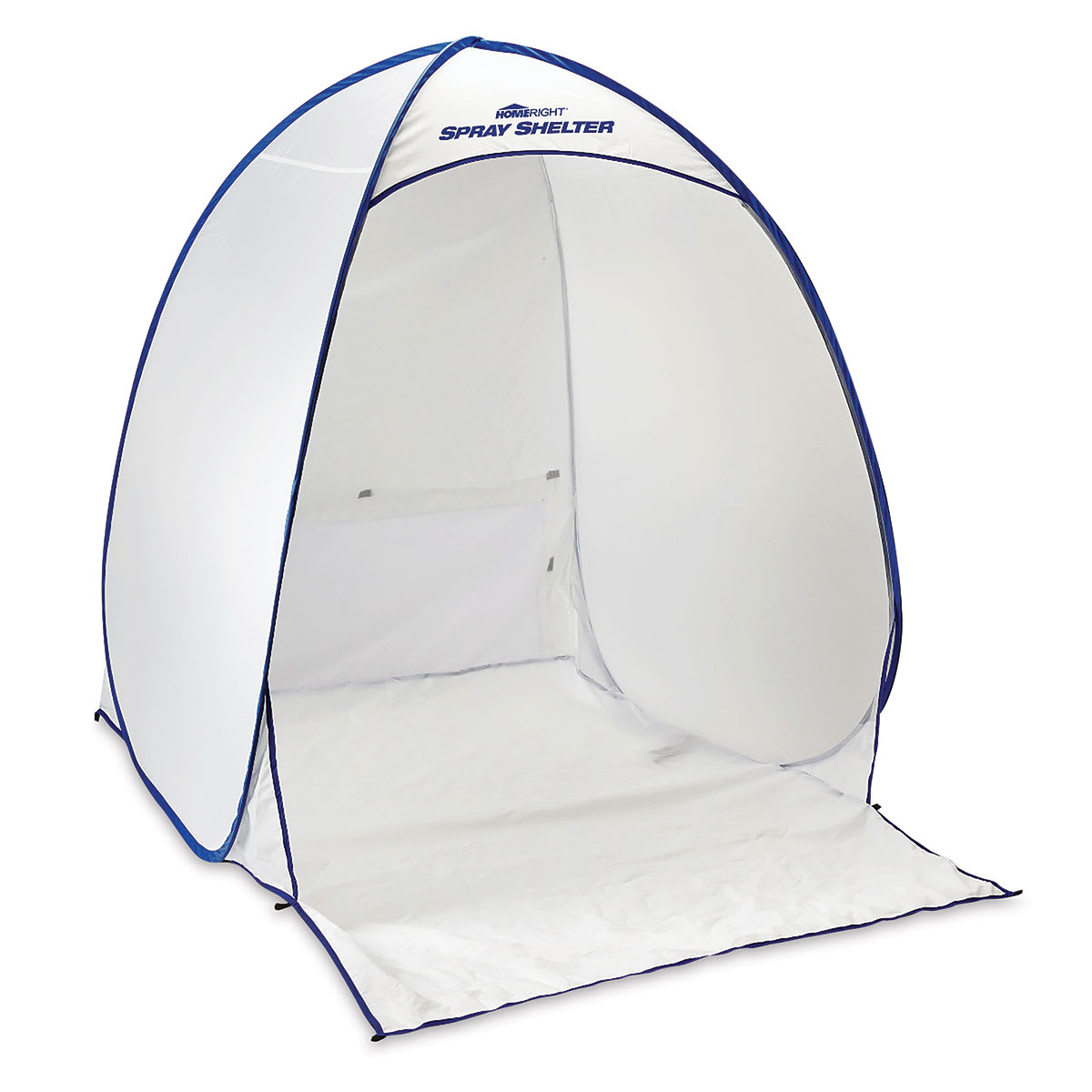 HomeRight Spray Shelters - Left angle view of Medium Spray Shelter assembled