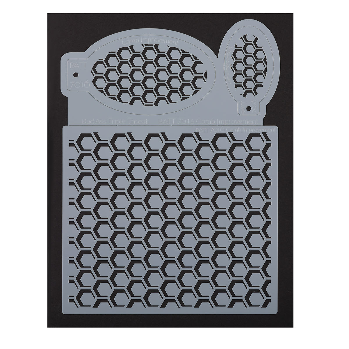 Graftobian Triple Threat Airbrush Stencil  - Comb Improvement