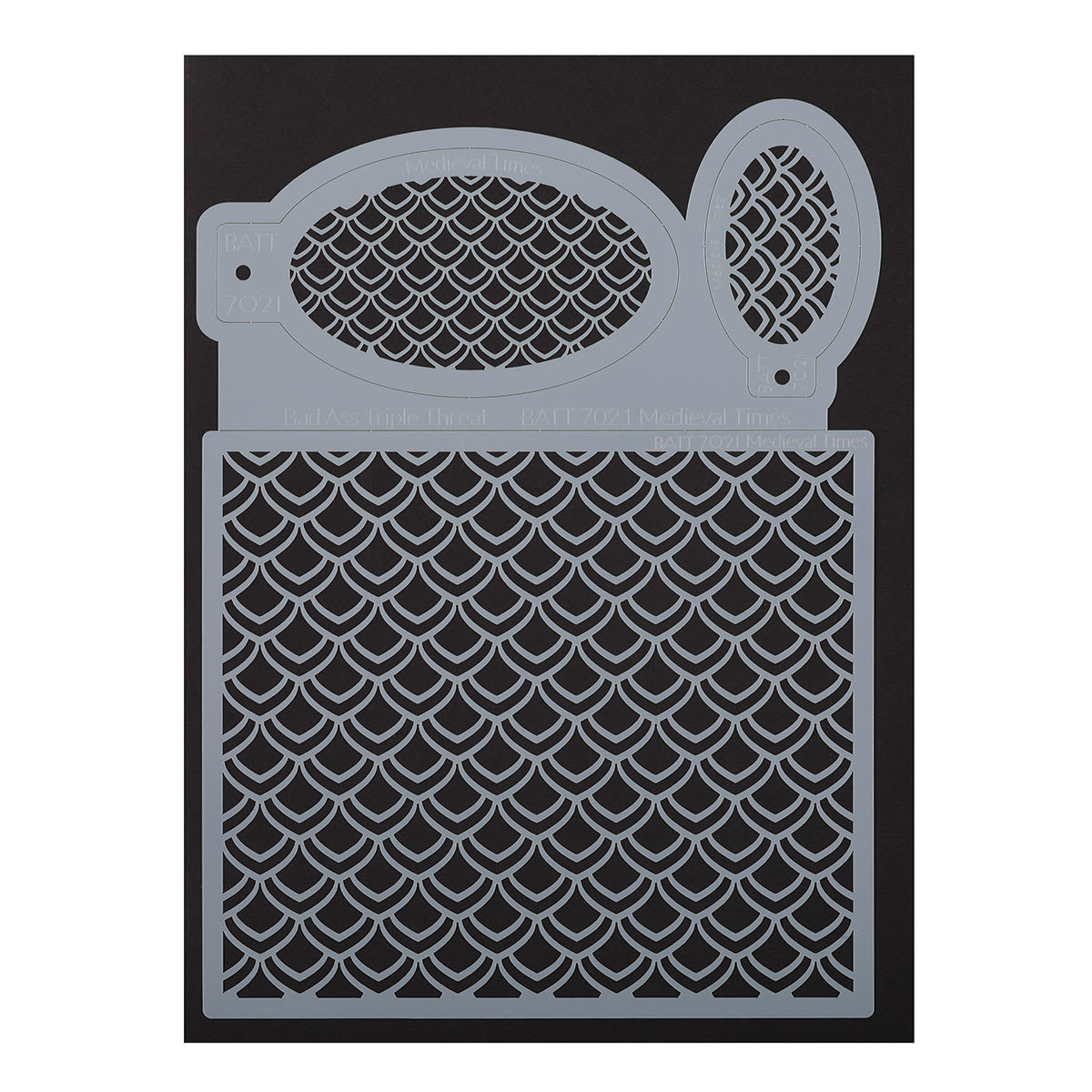 Graftobian Triple Threat Airbrush Stencil  - Medieval Times