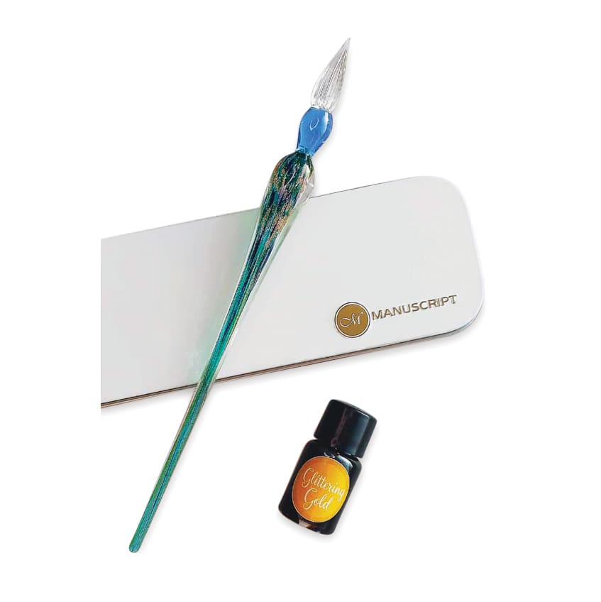 Manuscript Glass Dip Pen Set, contents