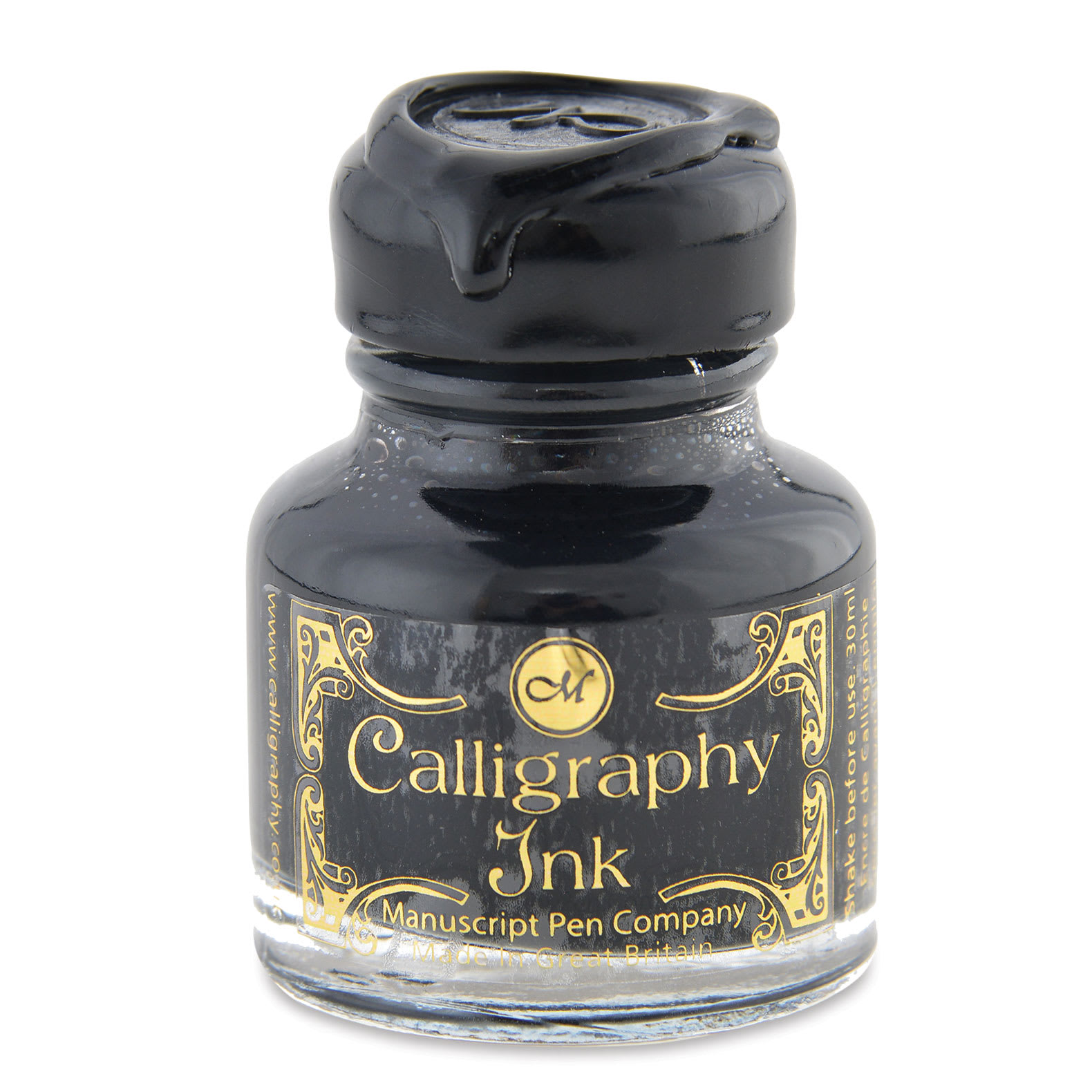 Manuscript Calligraphy Gift Ink - Black, 30 ml