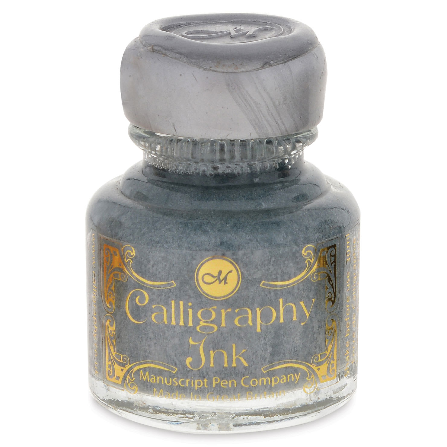 Manuscript Calligraphy Gift Ink - Silver, 30 ml