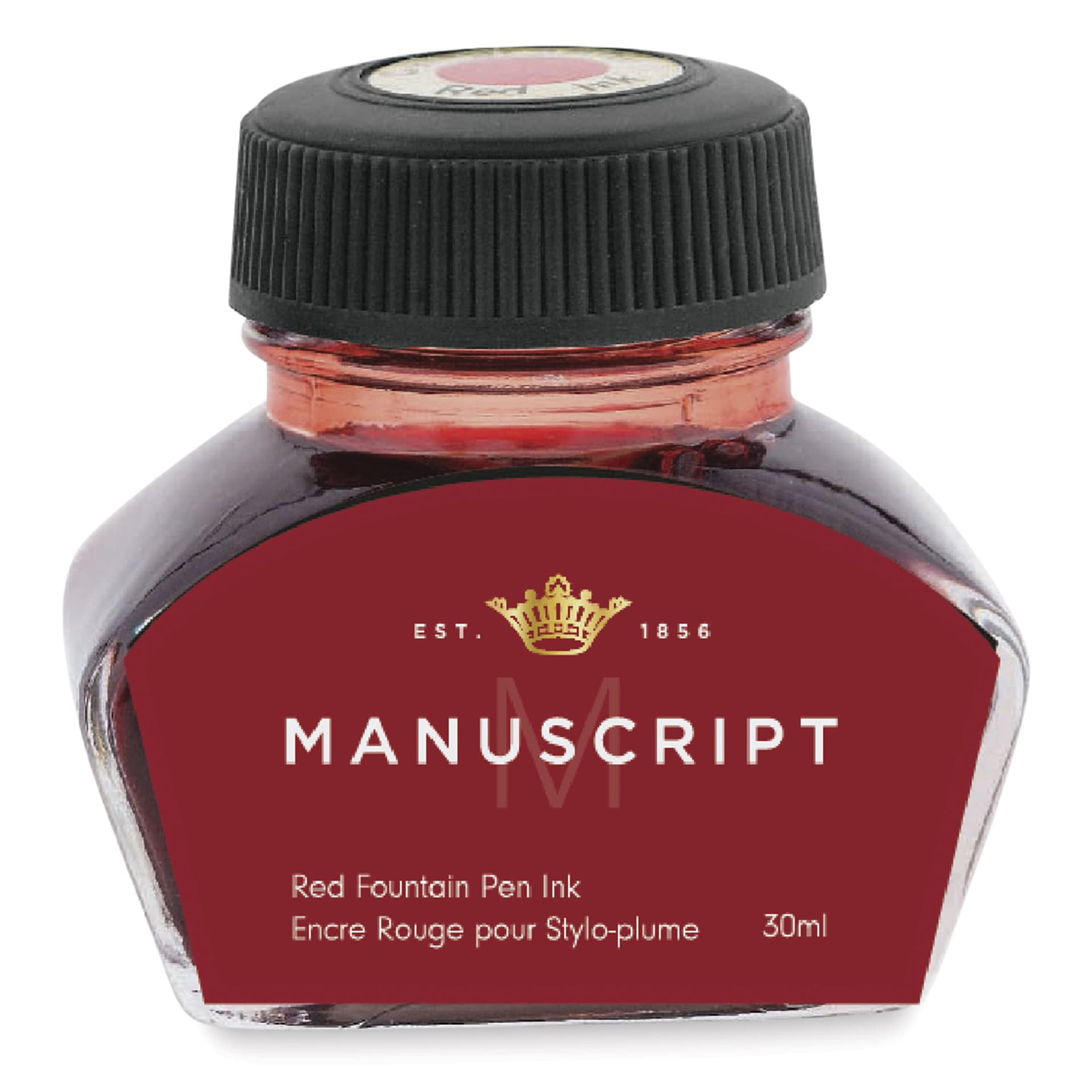 Manuscript Fountain Pen Ink - Red, 30 ml