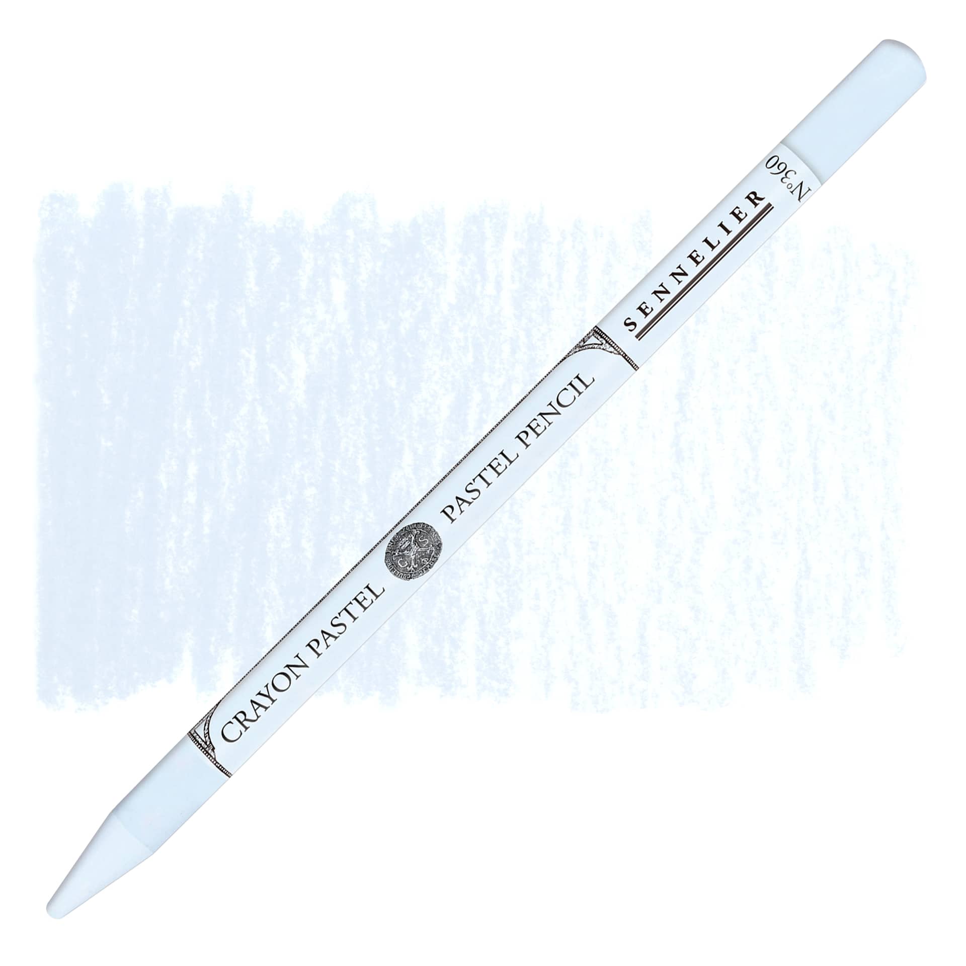 Sennelier Woodless Pastel Pencil - Ultramarine Light, pencil and swatch