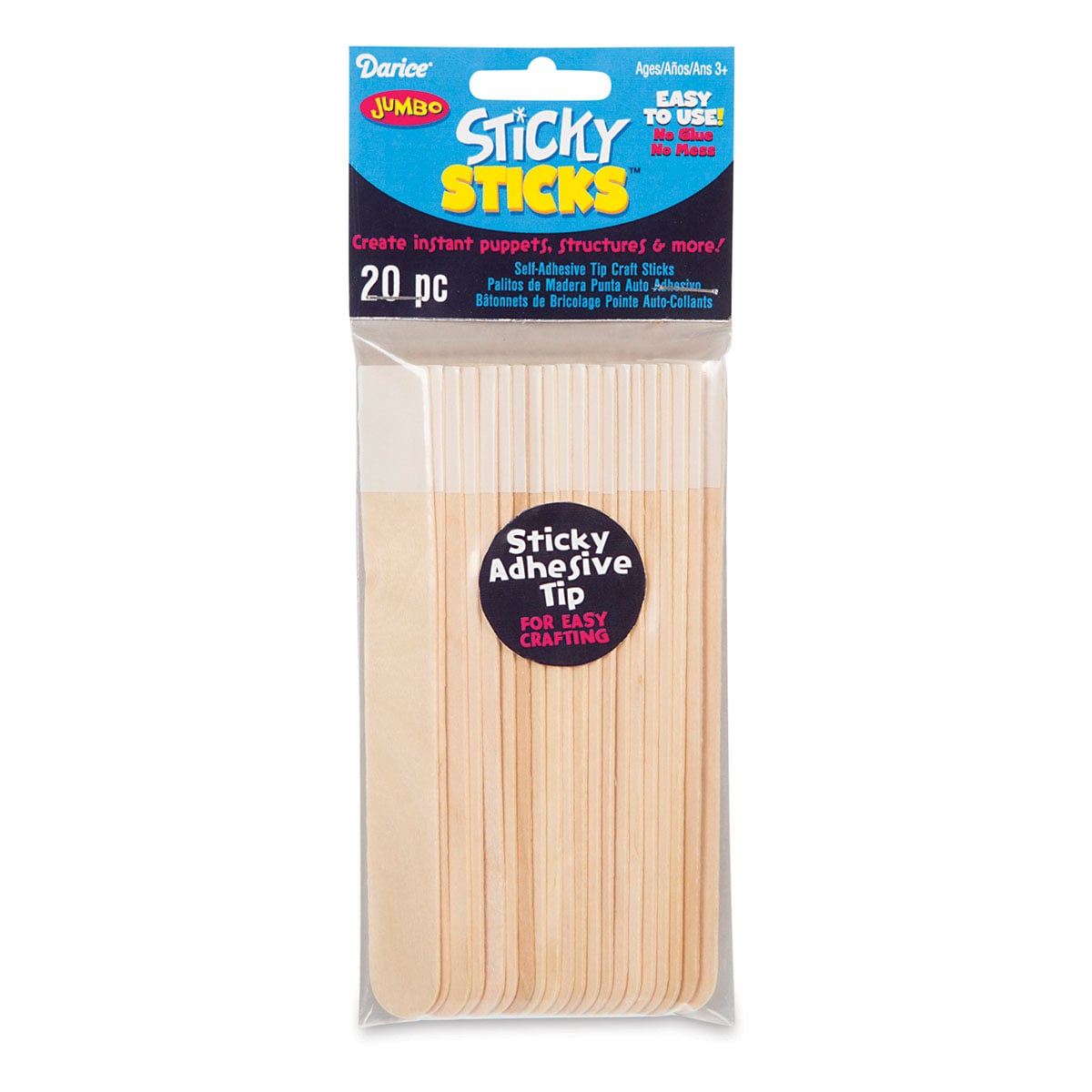 Darice Sticky Sticks - Natural