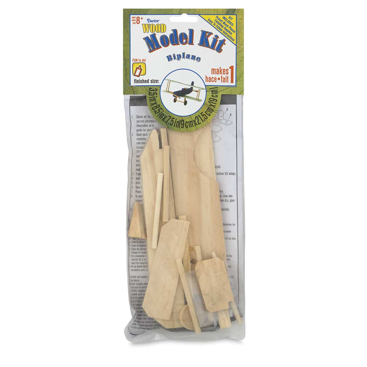 Darice Economical Wood Model Kits