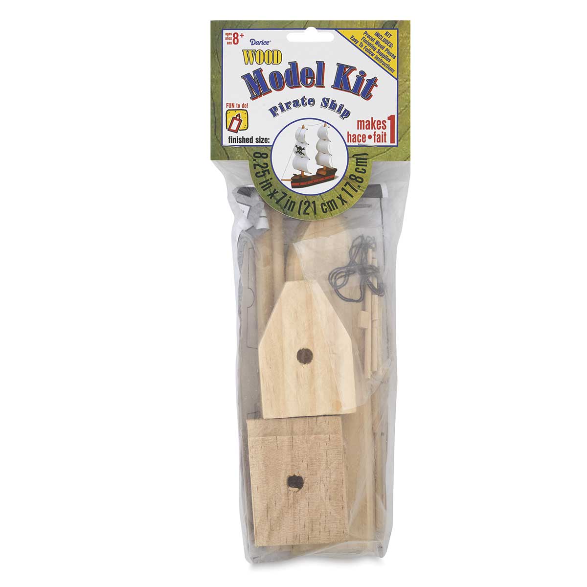 Darice Economical Wood Model Kits