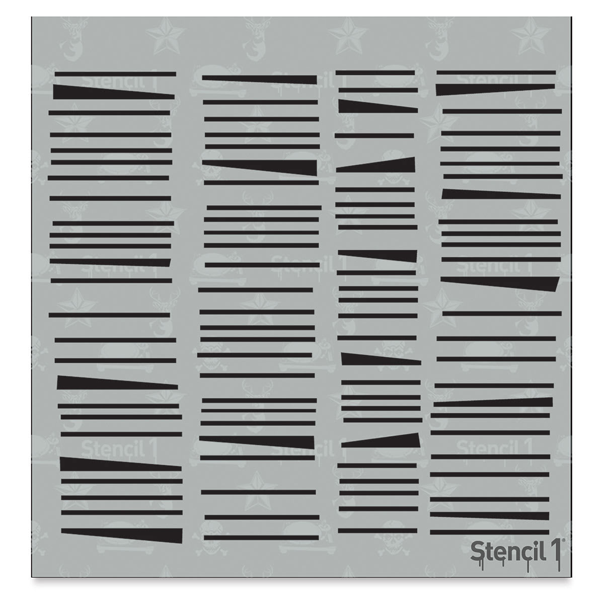Stencil1 Stencil - Thatch, 5-3/4" x 6"