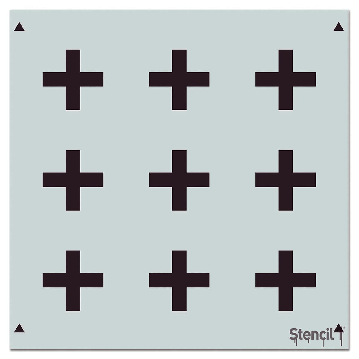 Stencil1 Stencil - Plus, 11'' x 11''