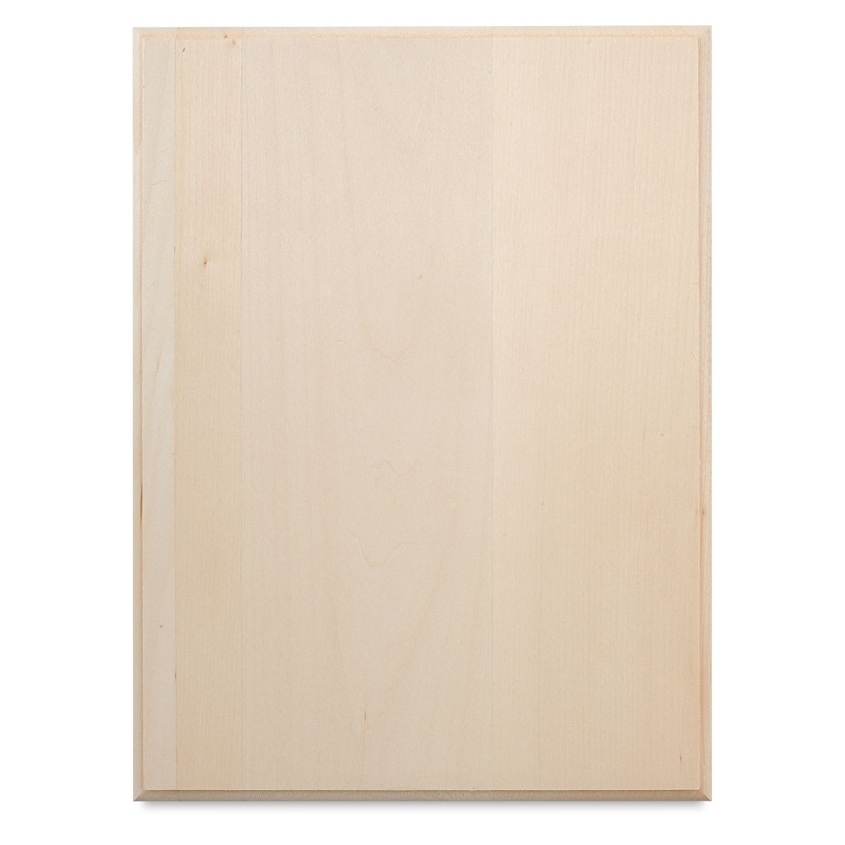 Walnut Hollow Basswood Plaques - Top view of Rectangular plaque
