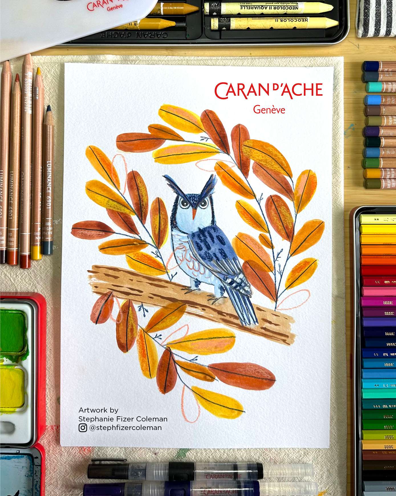 Caran DAche Eng Bundle