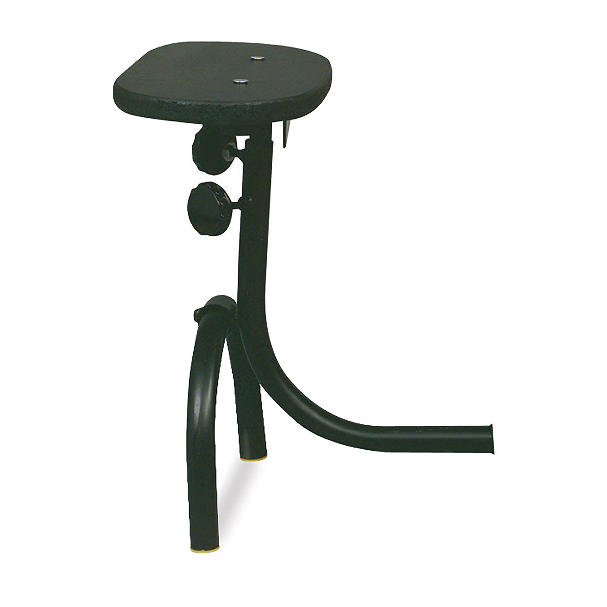 Brent Power Wheel Seat - Upright seat showing height and distance adjustment knobs