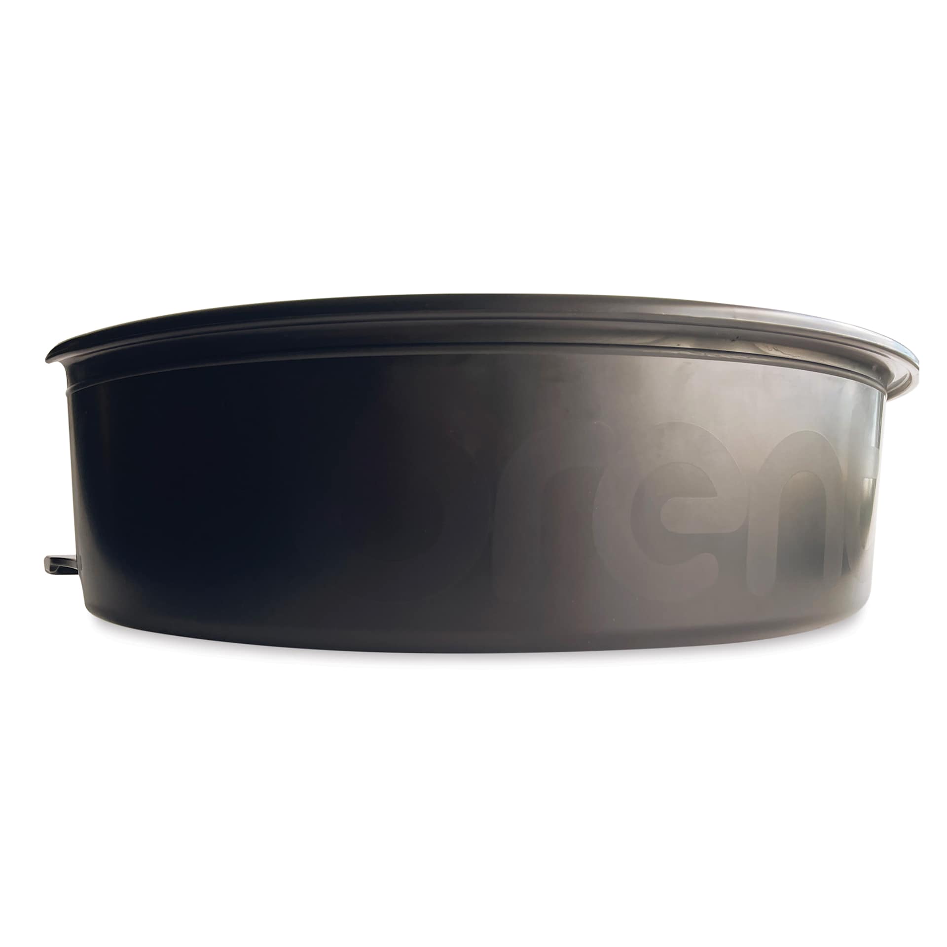 Brent Plastic Splash Pan - Black