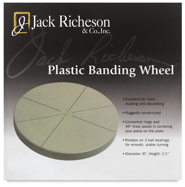 Richeson Plastic Banding Wheel - Front view of package